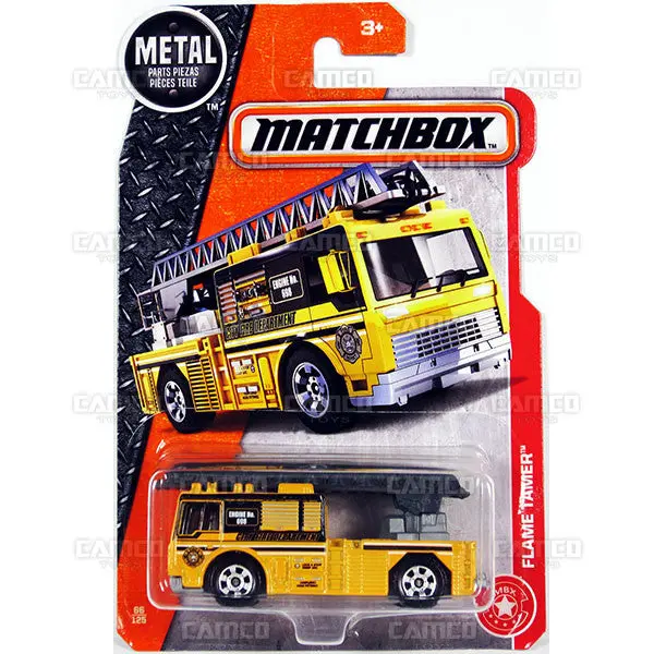 Flame Tamer #66 Yellow - 2017 Matchbox 1
