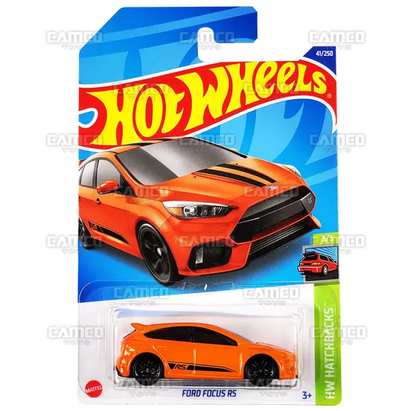 Ford Focus Rs #41 Orange - 2022 Hot Wheels 1