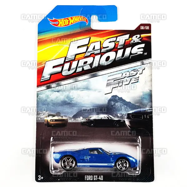 Ford Gt-40 #08 - 2015 Hot Wheels 1