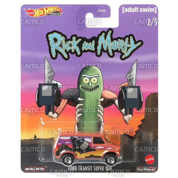 Ford Transit Super Van - 2020 Hot Wheels (Rick And Morty) 1