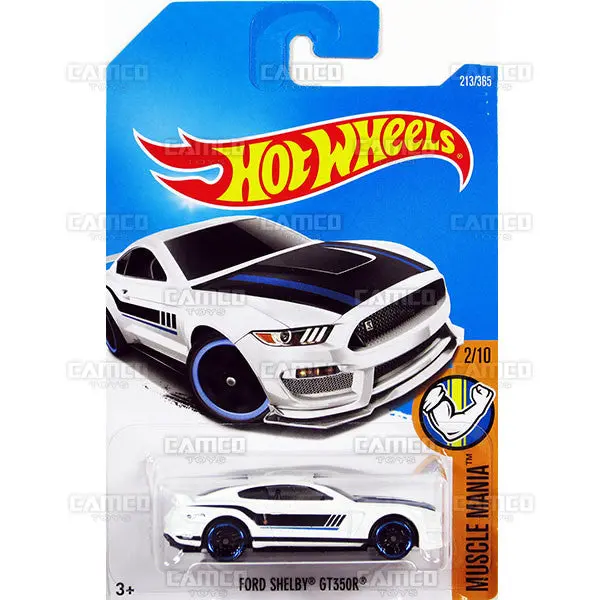 Ford Shelby Gt350r #213 White - 2017 Hot Wheels 1