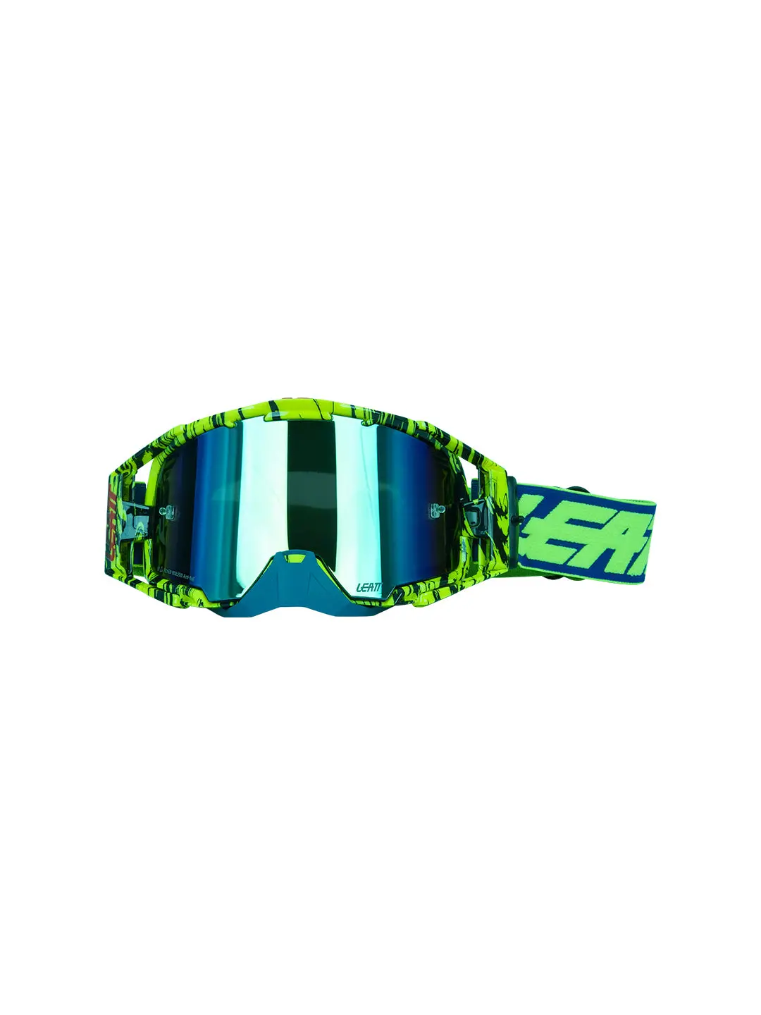 Leatt Replica Goggles With Box Blk Grn Mixed.F Blu.N Blue Grn Tint 1