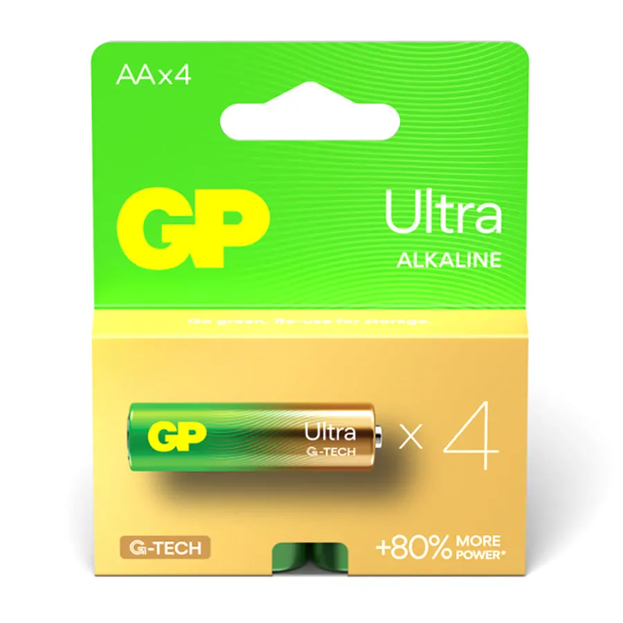 Gp 1.5V Ultra Alkaline Aa Battery 1
