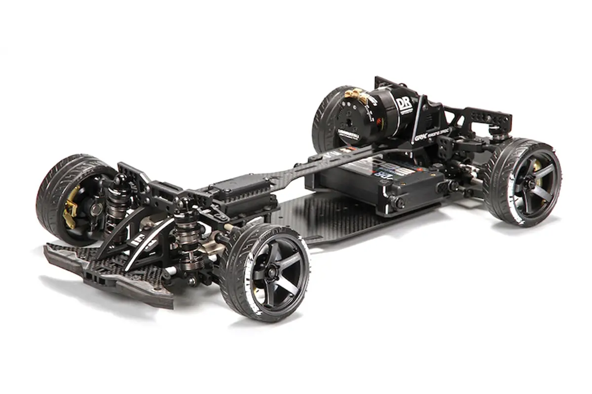 R31house Grk5-R Rwd Drift Chassis Kit - Black 1