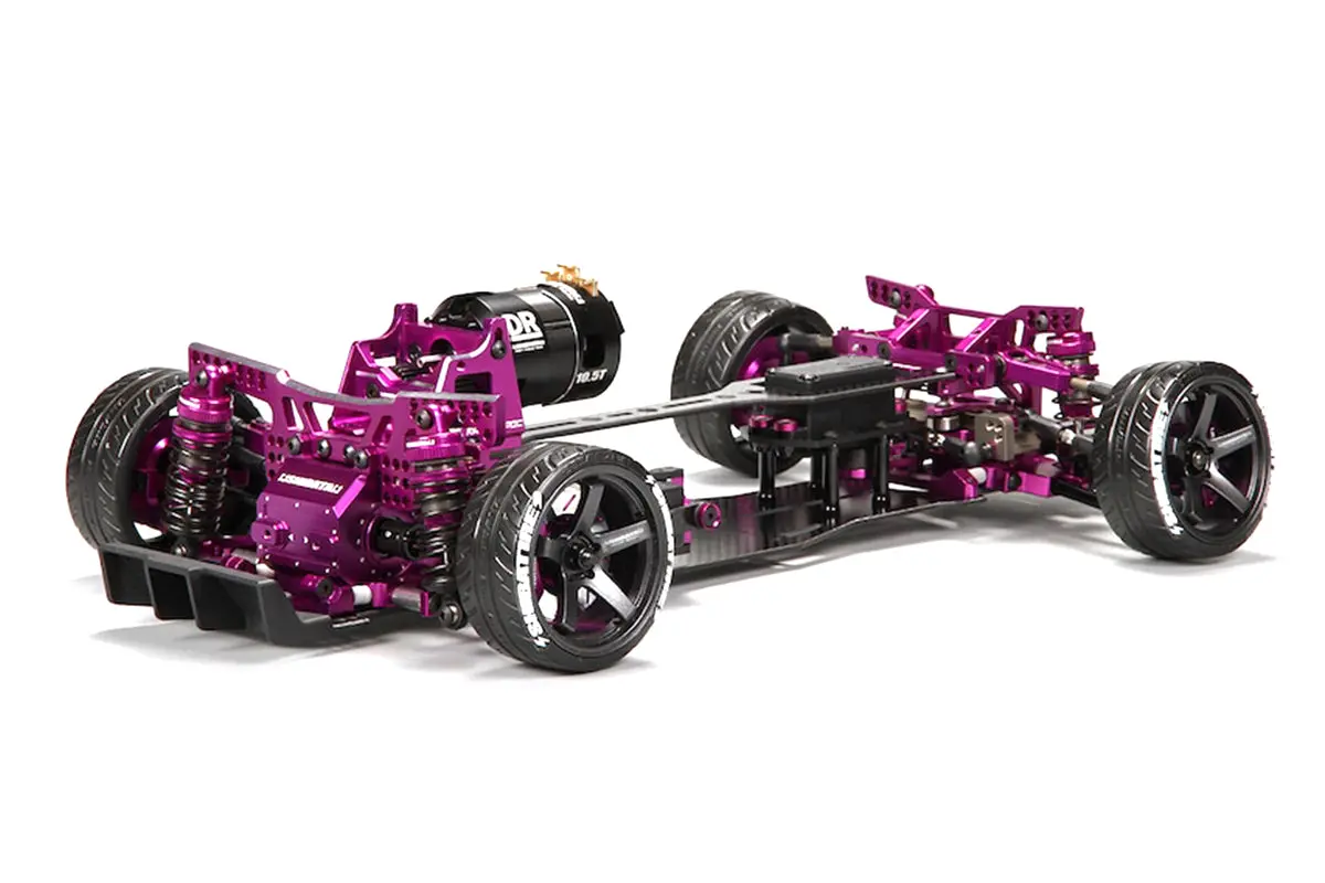 R31house Grk5-R Rwd Drift Chassis Kit - Purple 1