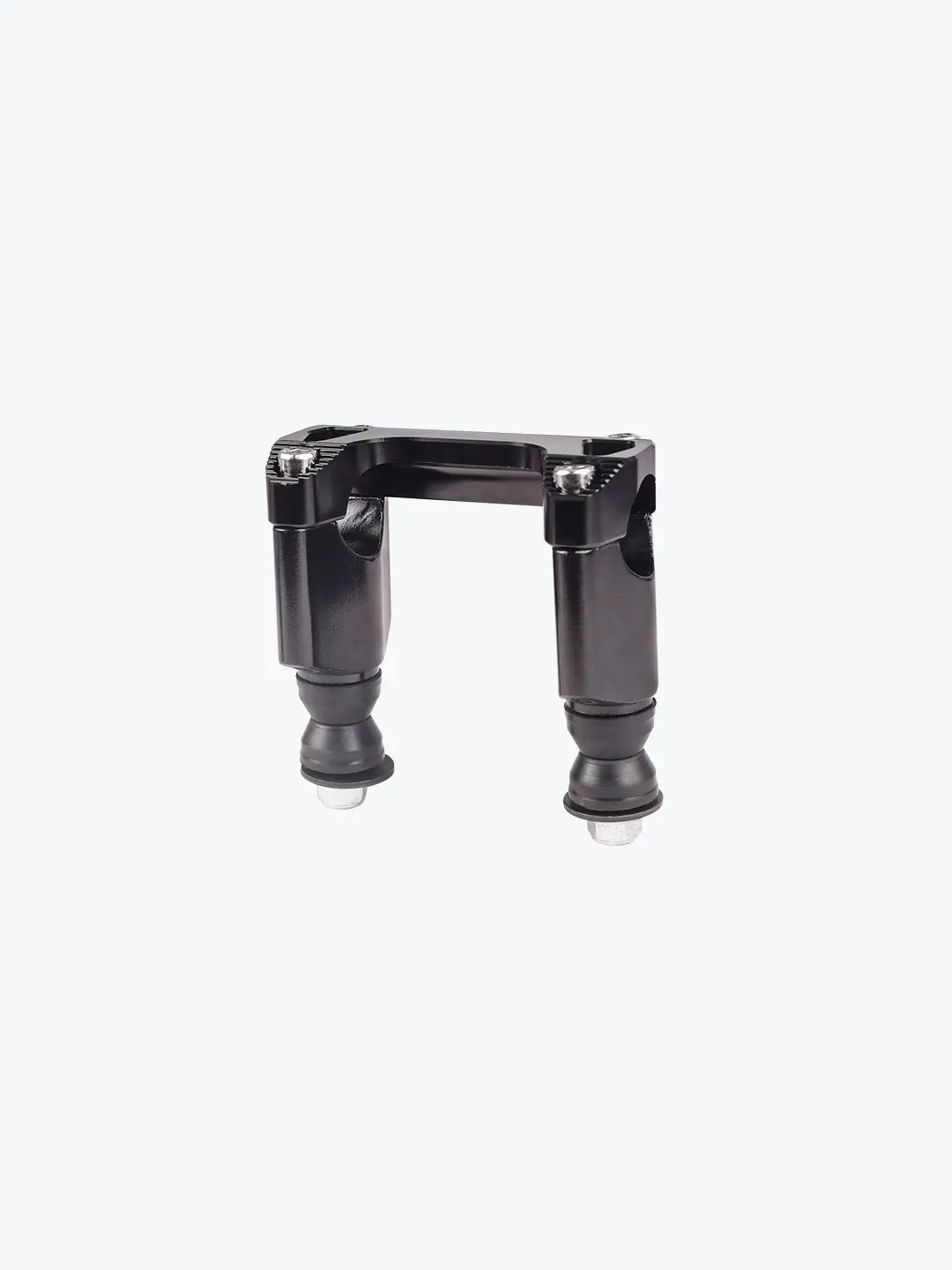 Handle Riser Bevel Edge Square Black 1