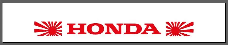 Bande Pare Soleil Honda - Réf Honda19 1