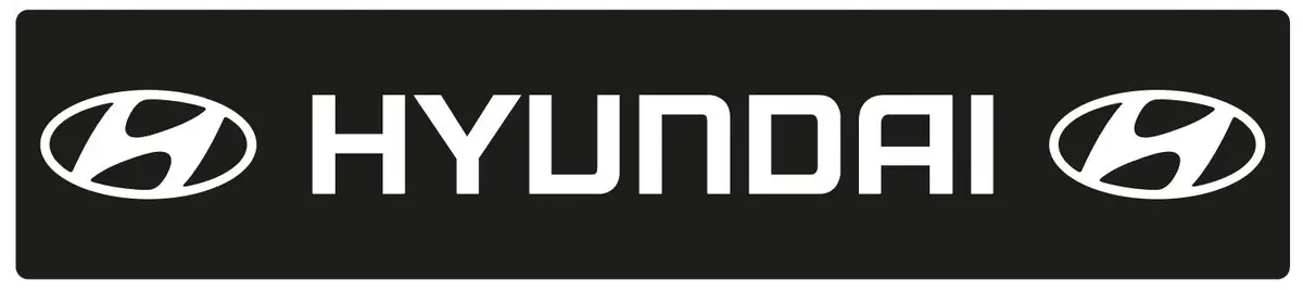 Cache Plaque Hyundai - Réf Hyundai01cp 1