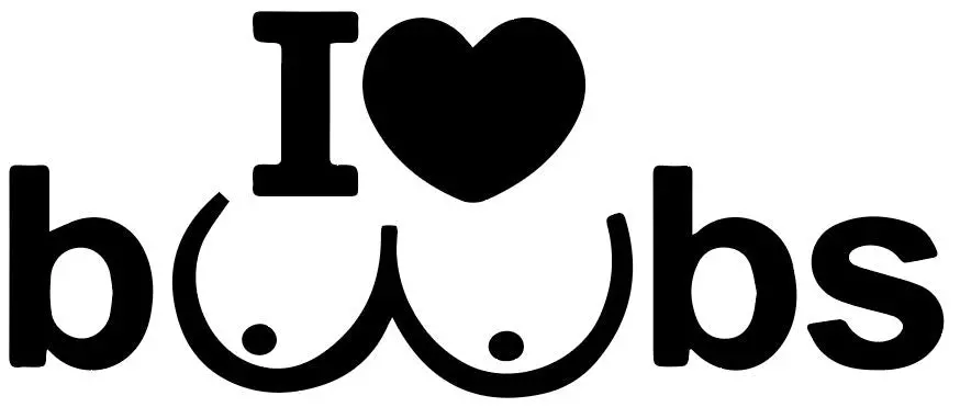 I Love Boobs - Ref : Iloveboobs01 1