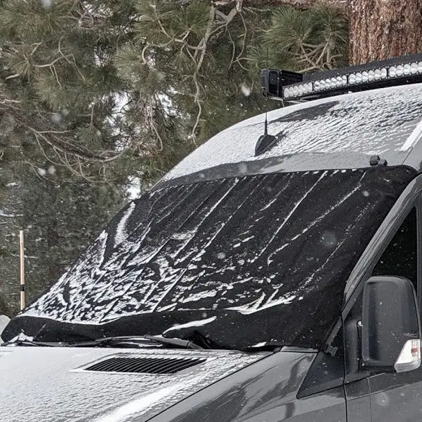 2007 + Sprinter Van Exterior Windshield Sun Shade/Snow Guard 1