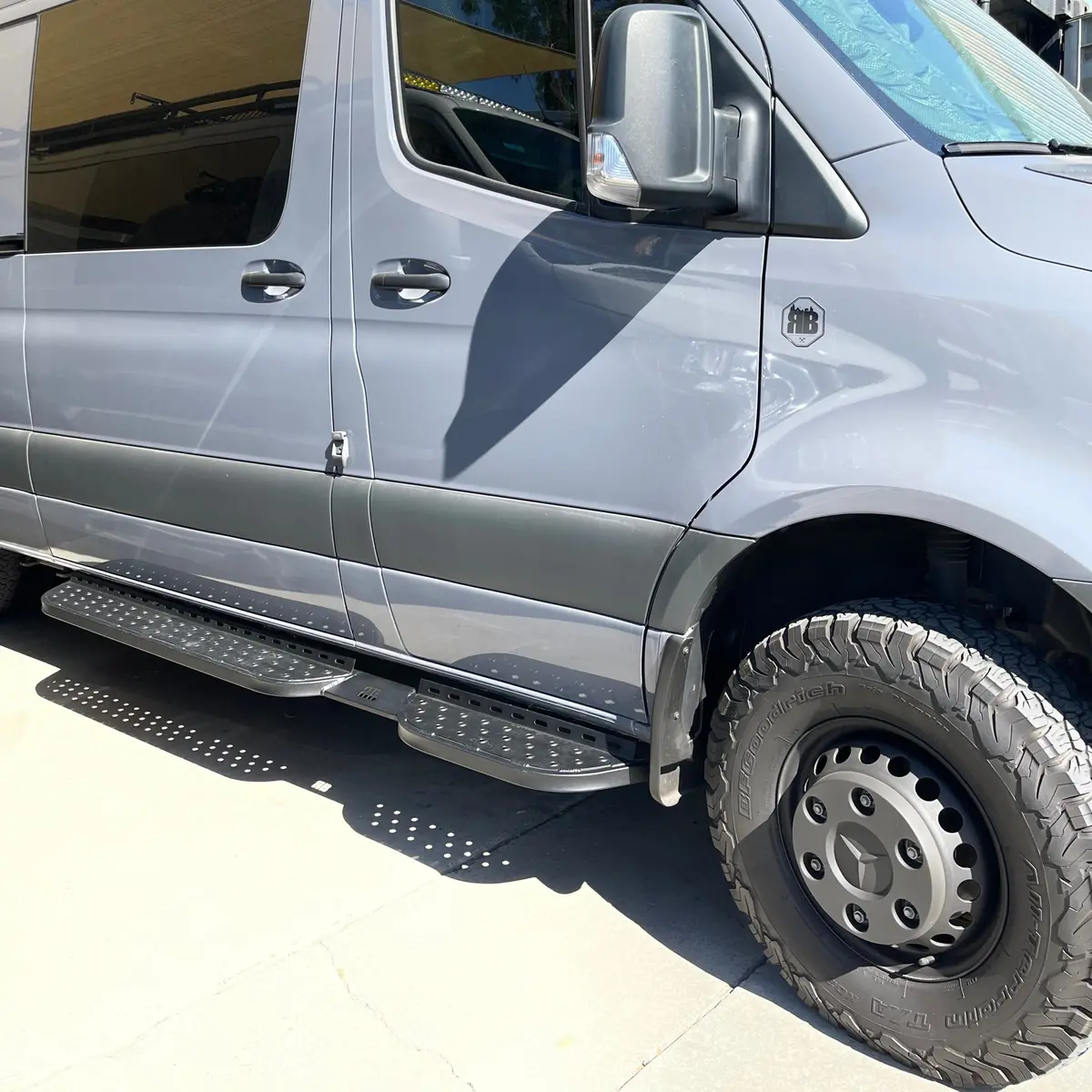 07+ Sprinter Van Side Steps Dsl, Psl 2