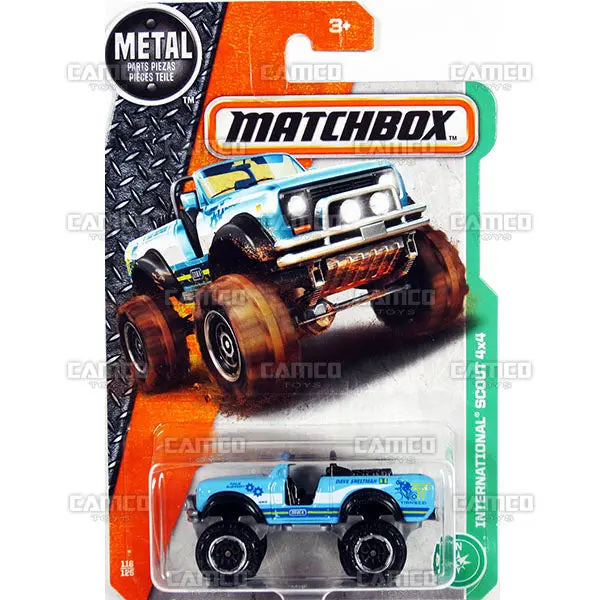 International Scout 4X4 #116 Blue - 2017 Matchbox 1