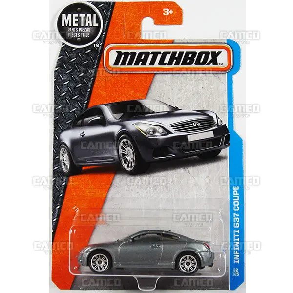 Infiniti G37 Coupe #32 Grey - 2016 Matchbox 1