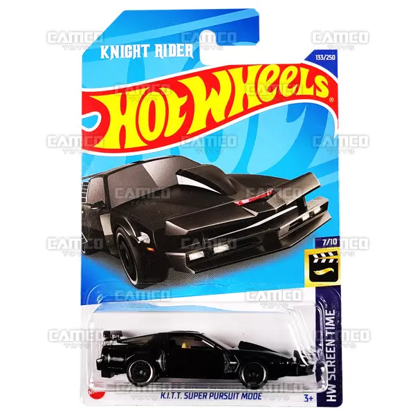 K.I.T.T. Super Pursuit Mode #133 Black - 2022 Hot Wheels 1