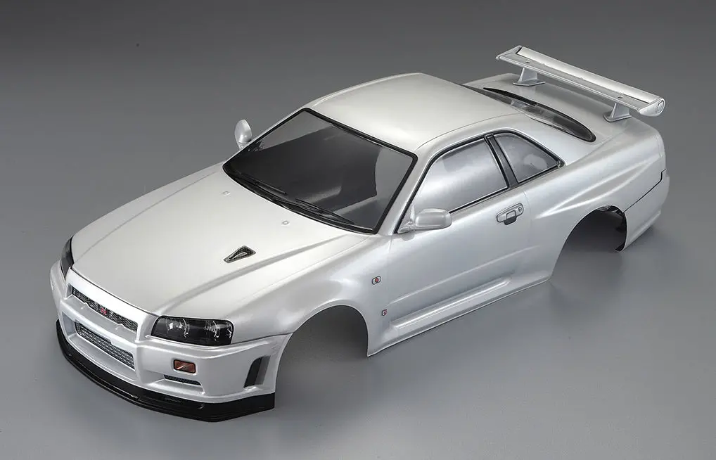 Nissan Skyline Bnr34 Body Set - Pearl White 1