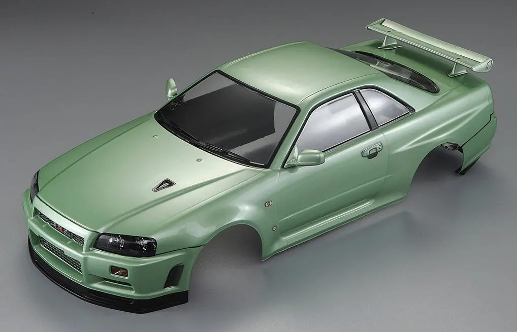 Nissan Skyline Bnr34 Body Set - Champagne Green 1