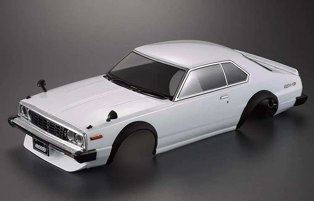 Nissan 1977 Skyline Hardtop 2000 Gt-Es Body Set - White 1