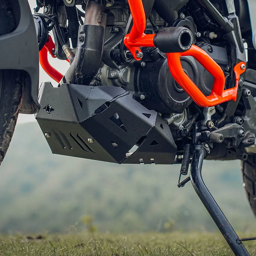 Legundary Ktm 390 Enduro R Vambrace Bash Plate Black 1