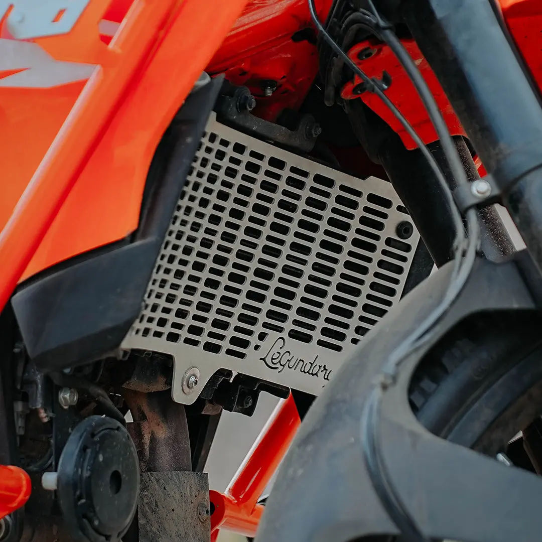 Legundary Ktm 390 Enduro R Vector Radiator Grill Silver 1