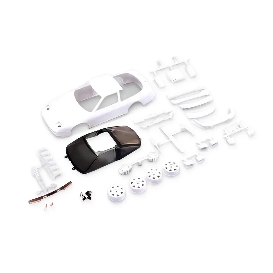 Nissan 180Sx White Body Set W/ Wheel 1