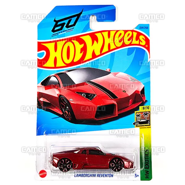 Lamborghini Reventon #224 Red - 2023 Hot Wheels 1