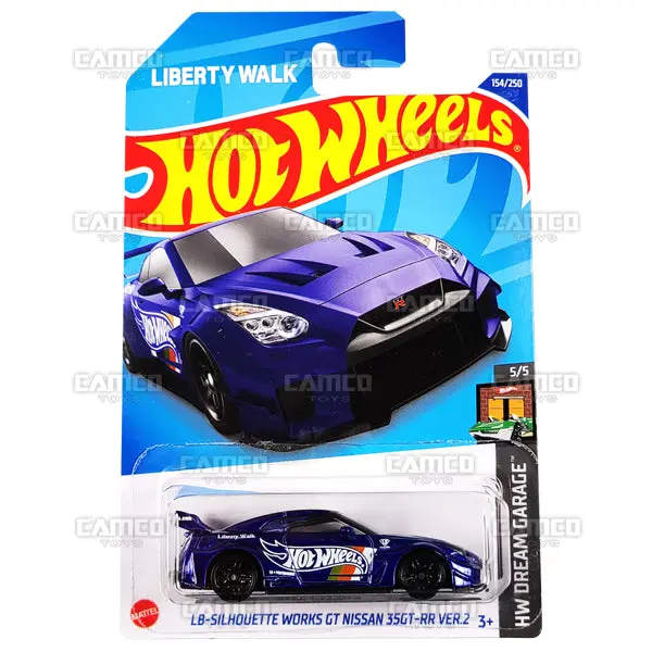 Lb-Silhouette Works Gt Nissan 35Gt-Rr Ver.2 #154 Purple - 2022 Hot Wheels 1