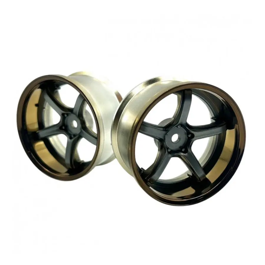 Lab Work Emotion T5r 2P Deep Concave Wheel - Bronze Gray Metallic 1