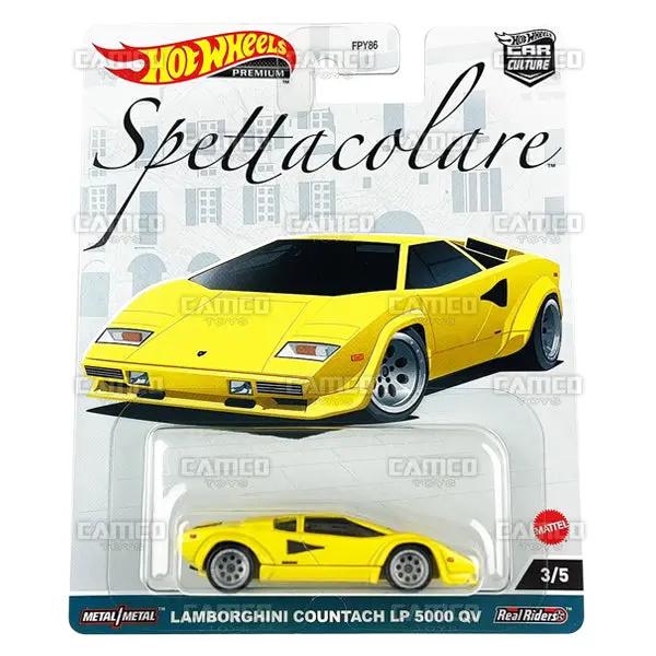 Lamborghini Countach Lp 5000 Qv #3 - 2023 Hot Wheels (Spettacolare) 1