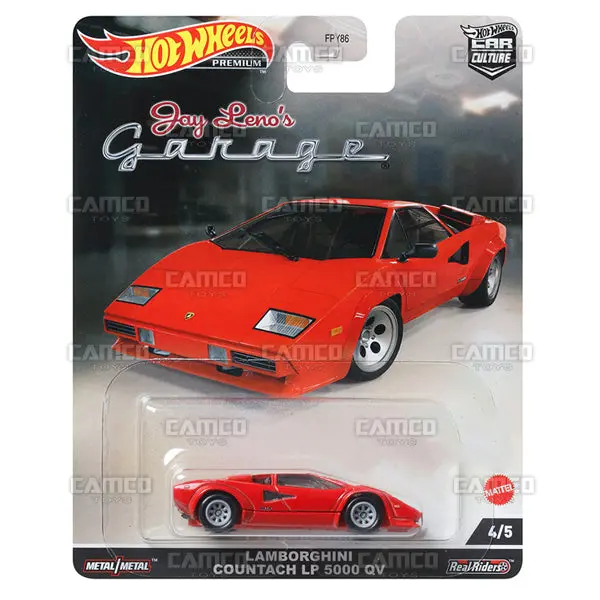 Lamborghini Countach Lp 5000 Qv - 2022 Hot Wheels (Jay Leno's Garage) 1