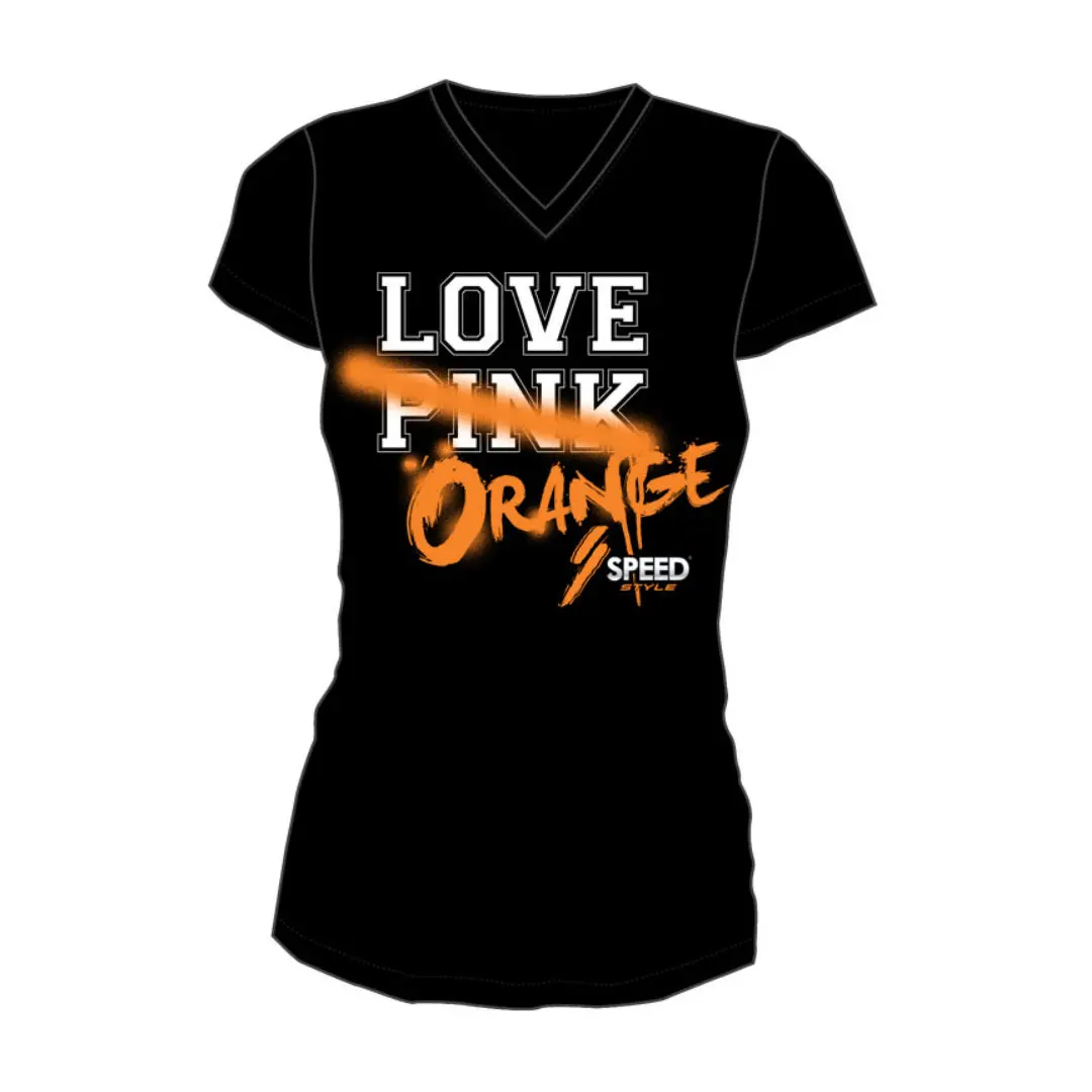 Speed Love Orange Shirt - Womens 1