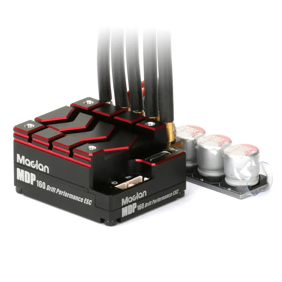 Maclan Mdp 160 Drift Performance Esc - Black/Red 1