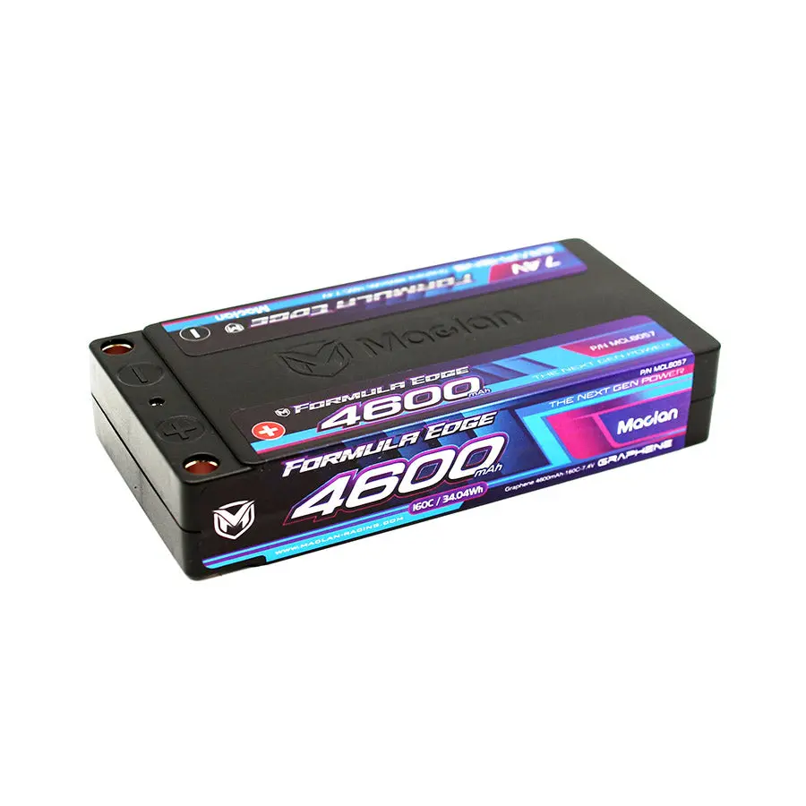 Maclan Formula Edge 4600Mah 7.4V Ulcg Shorty Lipo Battery 1