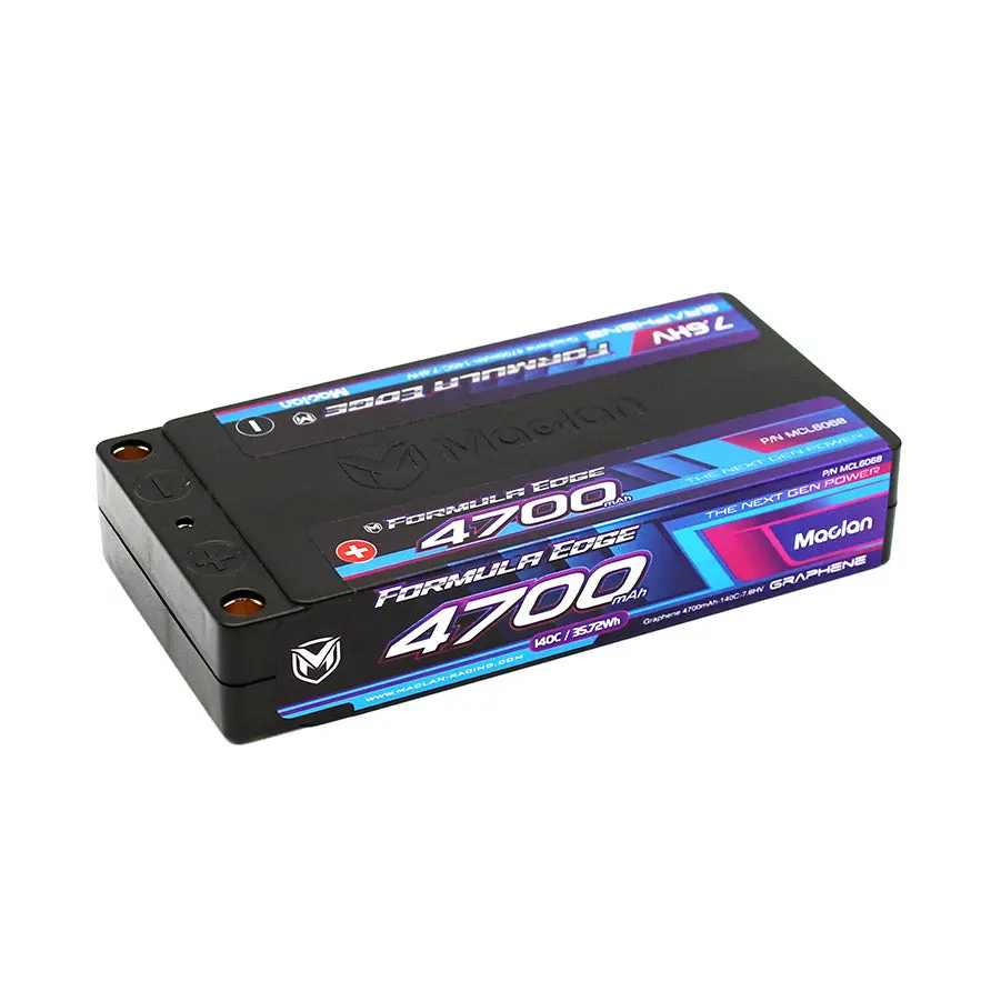Maclan Formula Edge 4700Mah 7.6V Hv Ulcg Shorty Lipo Battery 1