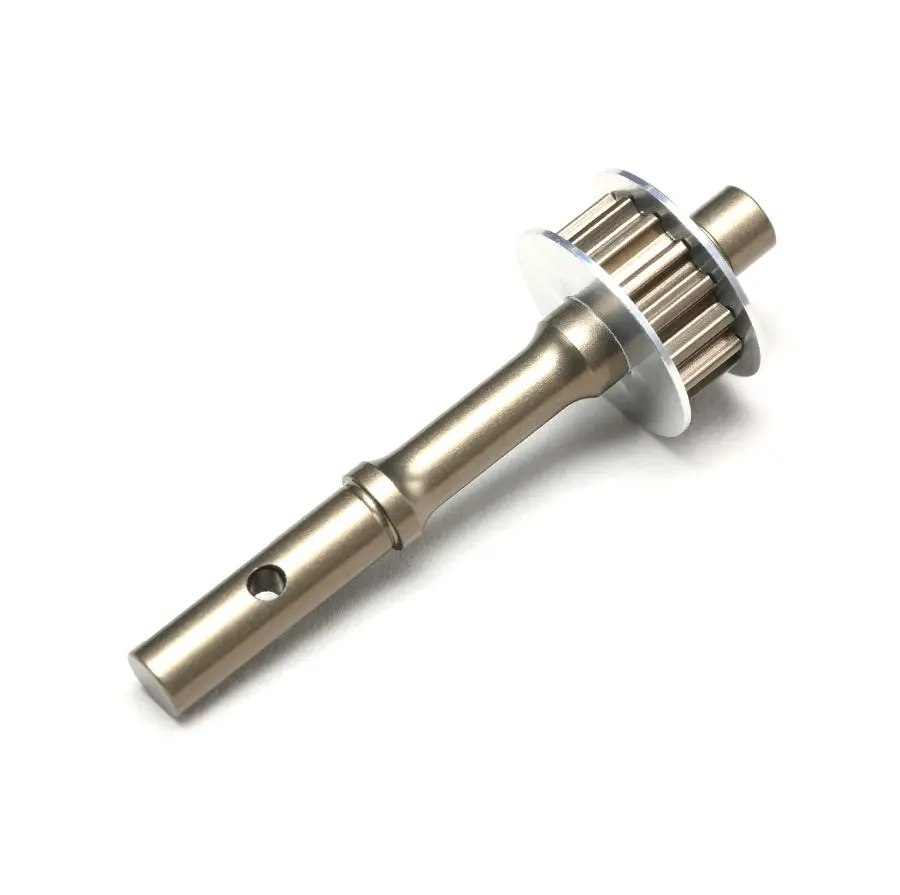 Yokomo Alum. Top Shaft W/ 15T Pulley 1