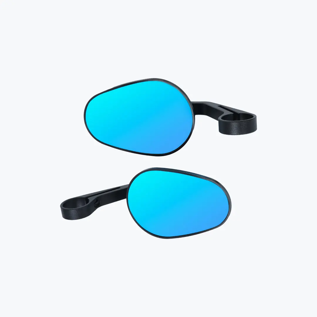 Inverted Gt Oval Mirror Black 1
