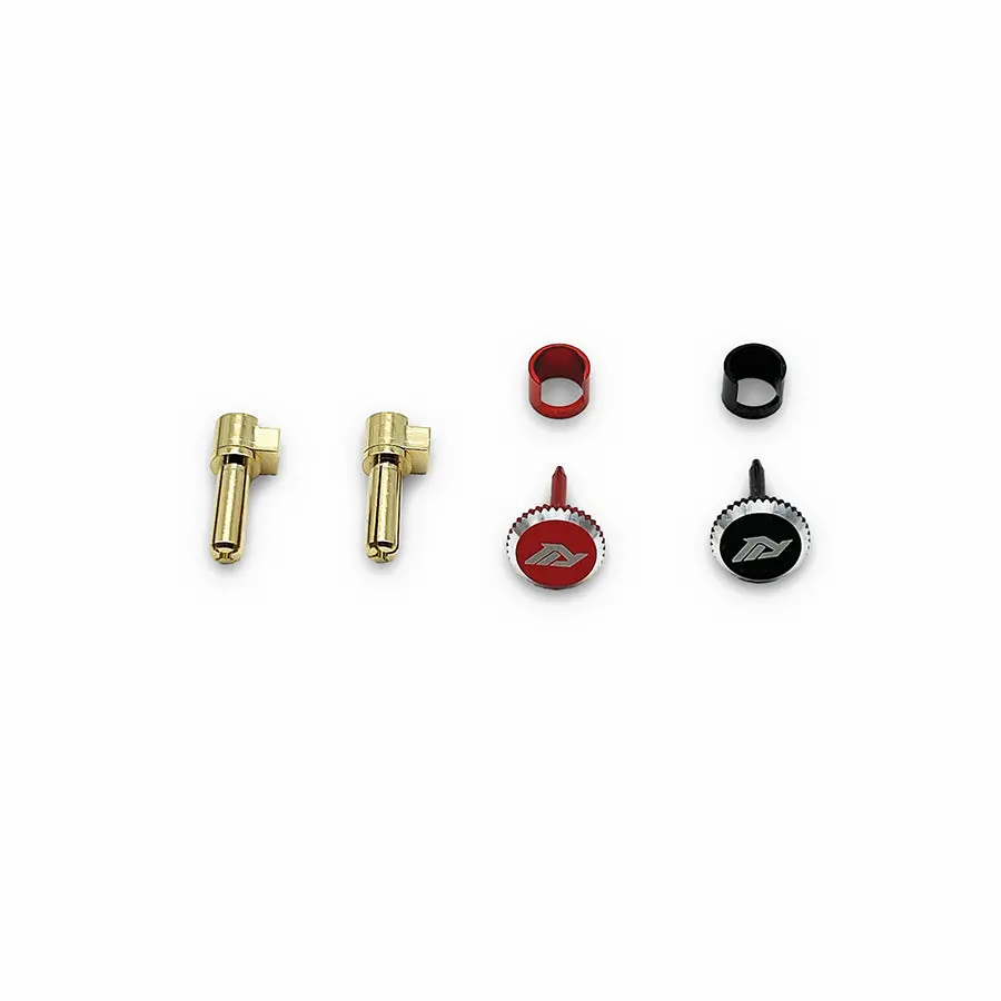 Mrc Ez-Grip Battery Plugs 4Mm - Black/Red 1