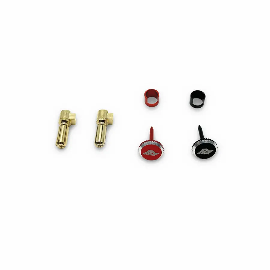 Mrc Ez-Grip Battery Plugs 5Mm - Black/Red 1
