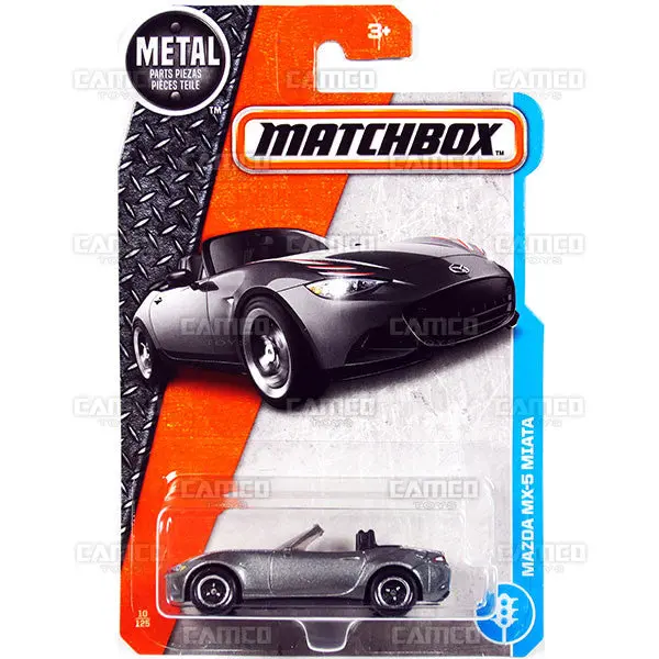 Mazda Mx-5 Miata #10 Grey - 2017 Matchbox 1