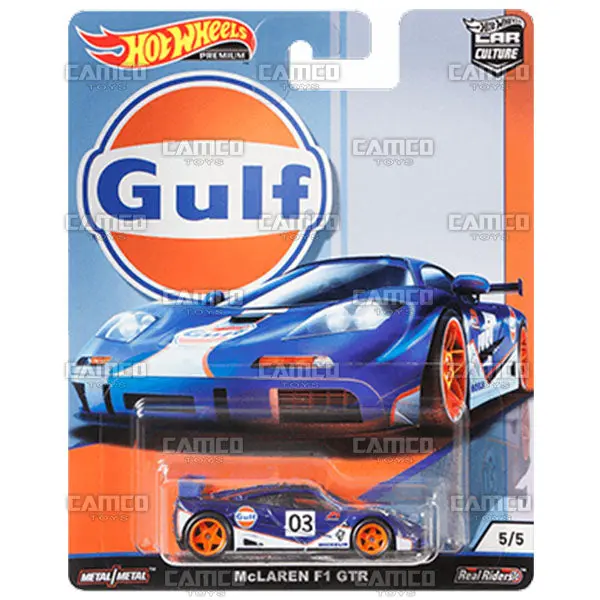 Mclaren F1 Gtr - 2019 Hot Wheels (Gulf) 1
