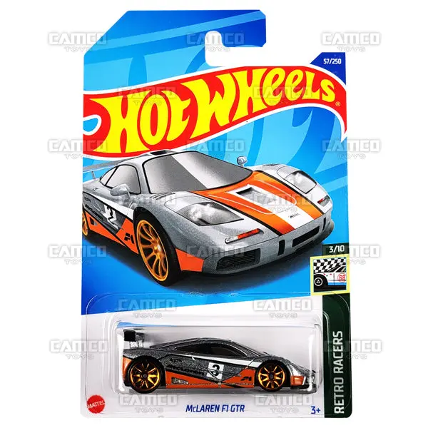 Mclaren F1 Gtr #57 Silver - 2022 Hot Wheels 1