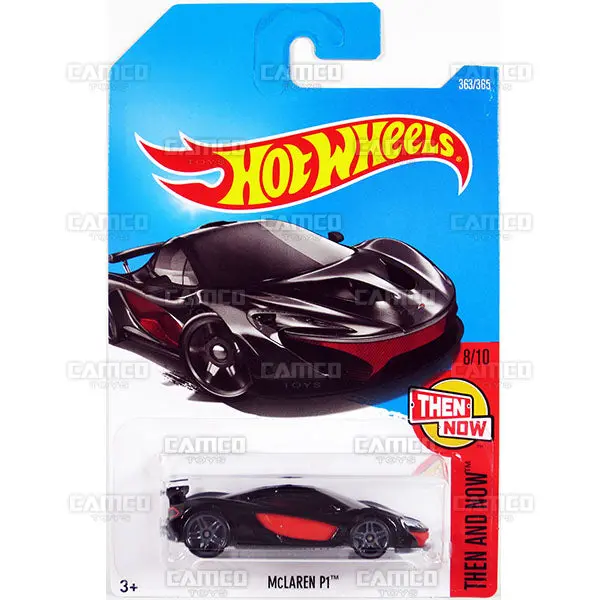 Mclaren P1 #363 Black - 2017 Hot Wheels 1
