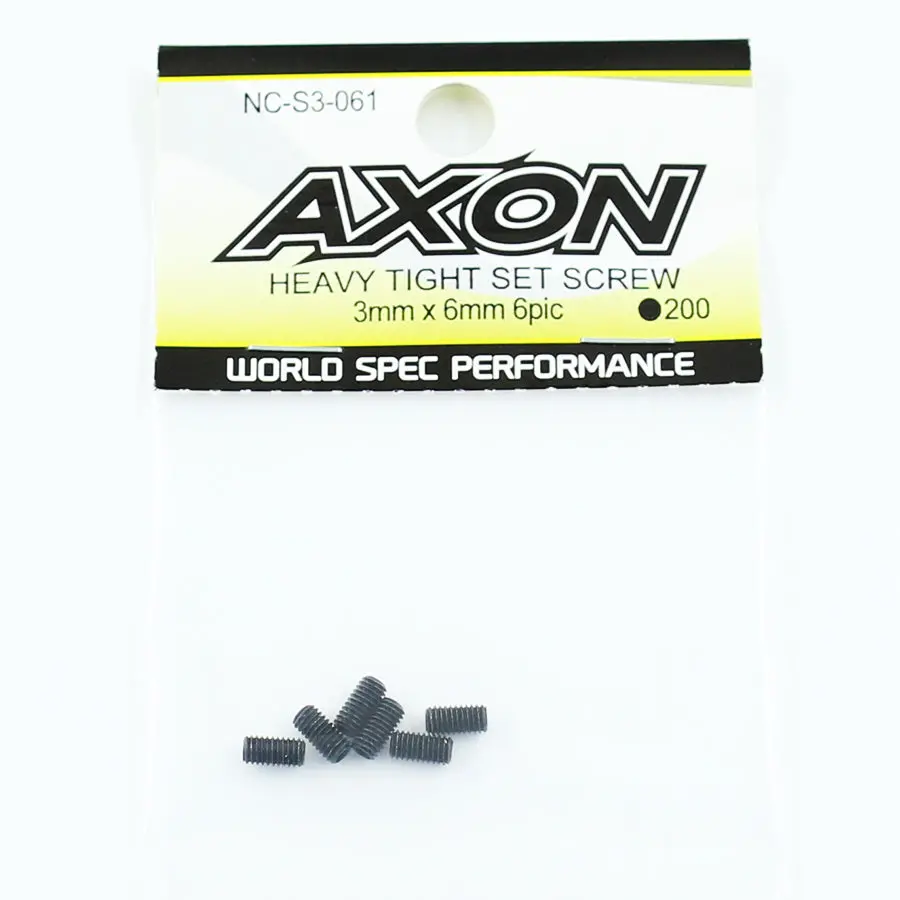 Axon Heavy Tight Set Screw 3 X 6 1