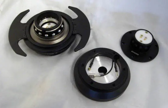 Nrg Gen3.0 Ball/Lock 1" Setback Quick Release Steering Wheel Kit 1