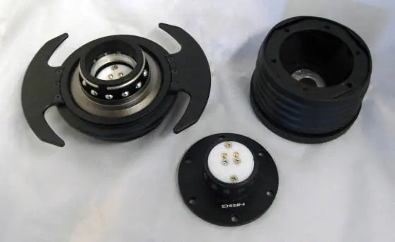 Nrg Gen3.0 Ball/Lock 2" Setback Quick Release Steering Wheel Kit 1