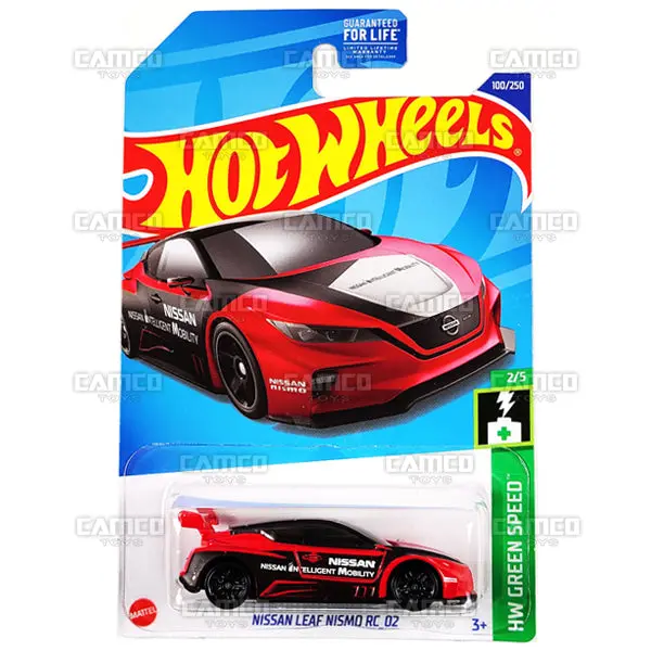 Nissan Leaf Nismo Rc_02 #100 Red - 2022 Hot Wheels 1