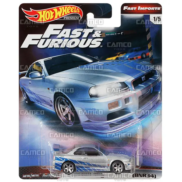 Nissan Skyline Gt-R (Bnr34) - 2019 Hot Wheels (Fast Imports) 1