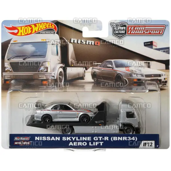 Nissan Skyline Gt-R (Bnr34) Aero Lift - 2019 Hot Wheels 1