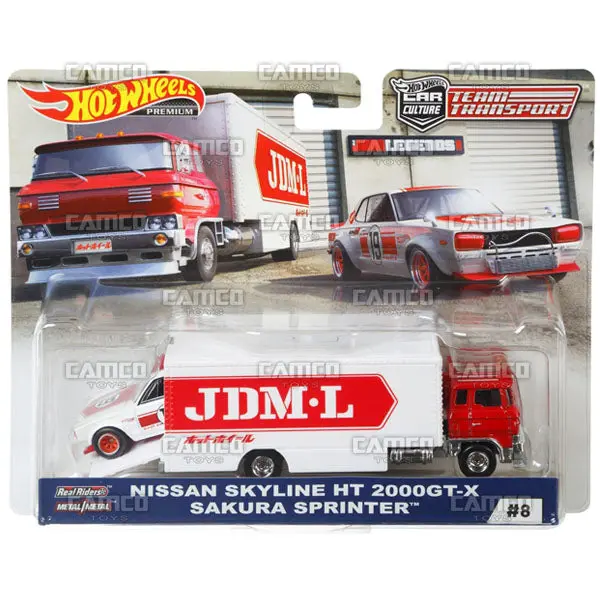 Nissan Skyline Ht 2000Gt-X Sakura Sprinter - 2018 Hot Wheels 1