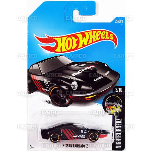 Nissan Fairlady Z #357 Black - 2017 Hot Wheels 1