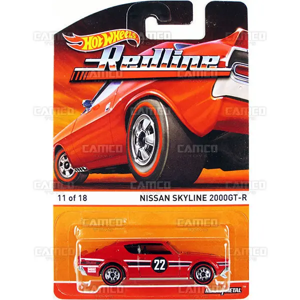 Nissan Skyline 2000Gt-R - 2015 Hot Wheels (Redline) 1